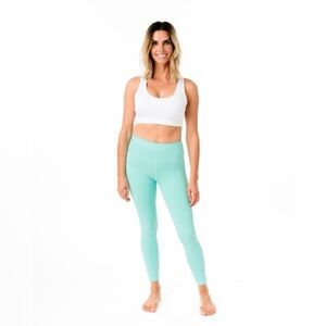 ZYIA Active Turquoise Metallic Light n’ Tight Hi-Rise Legging